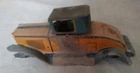 Vintage Louis Marx Tin Litho Body Windup King Roadster Racer 9"