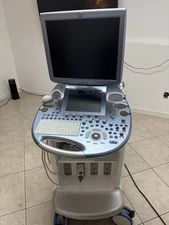 GE Voluson E6 BT13 3D/4D/HD live GE RAB4-8-D Curved Probe + B&W Printer +Paper