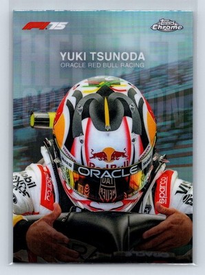 yuki 2025 Topps Chrome Formula 1 F1 Yuki Tsunoda Helmets | eBay