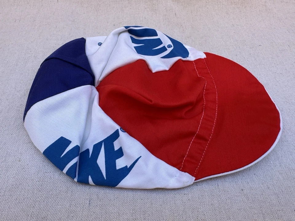 Редкий винтажный 70-х 80-х годов NIKE логотип Велоспорт кепка шляпа брейкданс Нью-Йорк хип-хоп Spike Lee - Изображение 2 из 4