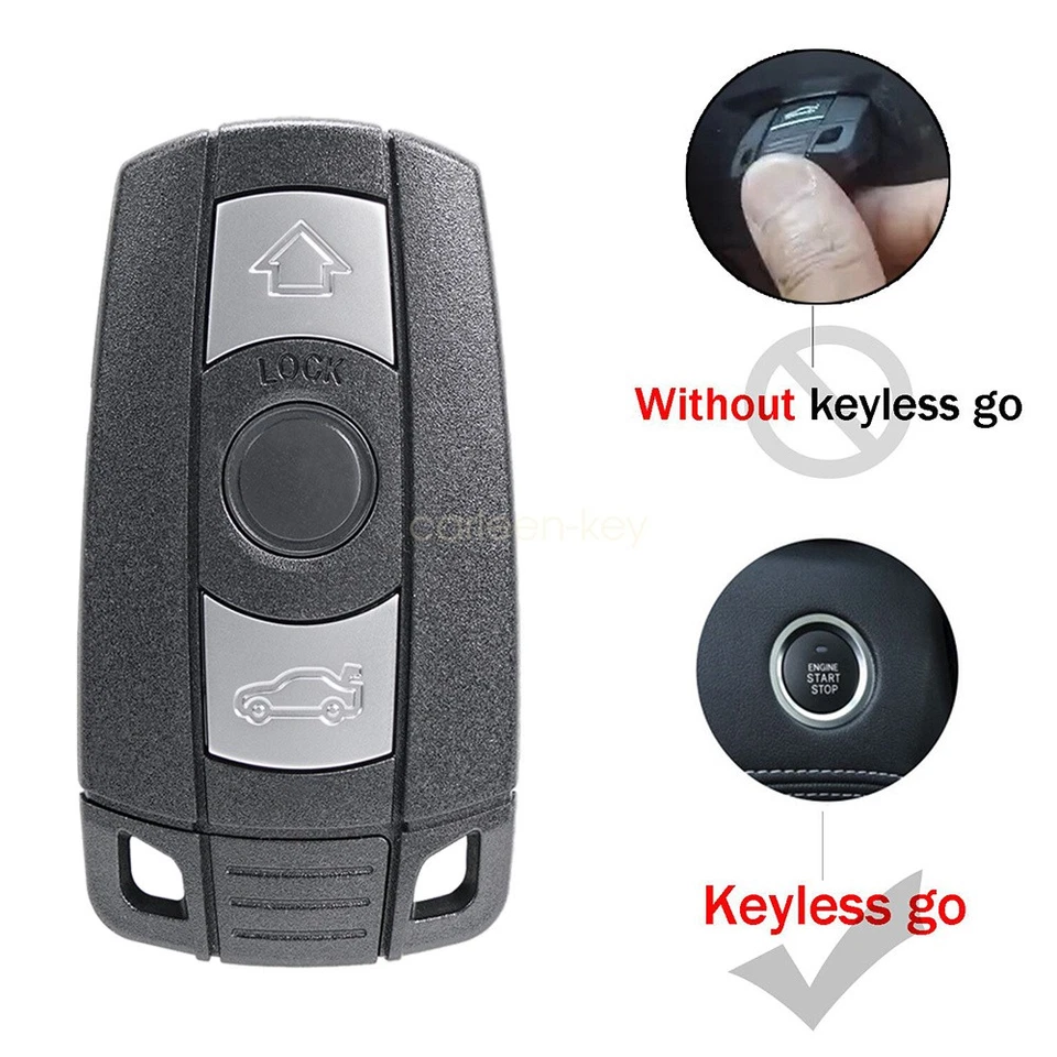 Llave remota 3B para BMW 3 serie 5 2004-2010 X5 X6 325i 325xi 325Ci 328i 315 MHz Foto 2 de 4