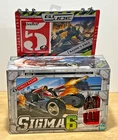 2006 GI Joe Sigma 6 ~ 2.5" Mission Manual ~ Street Razor w/ Firefly ~ NIP Edge