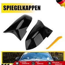 Spiegelkappen Au�enspiegel F�r BMW F20 F21 F22 F30 F32 F33 F36 X1 E84 Schwarz 2x