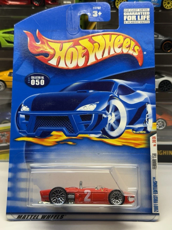 HOT WHEELS LOT (8) - Vintage 2001 First Editions - Ferrari Panoz LMP-1 Toy 1:64 - Image 4 of 4