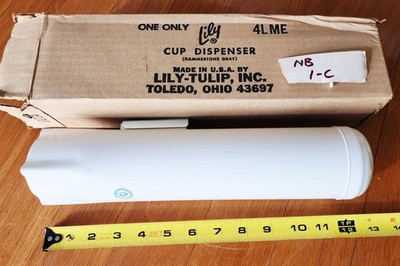 Lily-Tulip 4LME Cup Dispenser Hammertone Grey