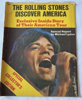 The Rolling Stones Discover America Magazine 1969 American Tour Edition Altamont