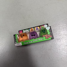 NeeDoh Halloween Baby Boos Teenie, Tiny, Glowy, Ghost! 3 Pack - Brand New