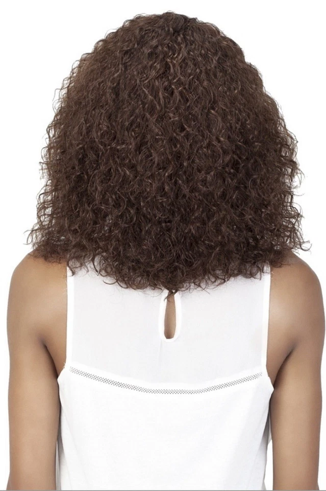 VIVICA FOX MELANIE 100% CABELLO HUMANO ENCAJE FRENTE ONDULADO RIZO color #1B (negro) Foto 2 de 4