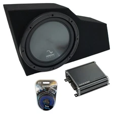 2002-2009 GMC Envoy SUV Harmony R124 Single 12" Custom Sub Box & CXA400.1 Amp