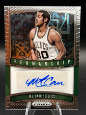 Panini Prizm 2019-20 Penmanship M.L. Carr Auto #PM-MLC - Boston Celtics