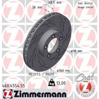 Zimmermann 460.4554.55 Bremsscheibe FüR Porsche Audi Taycan E Tron GT Y1A F83