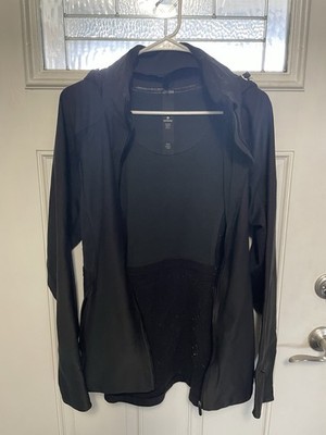 Lululemon Black Zip Jacket Women s Lightweight Long Sleeve Vancouver Design