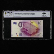 2017 European Union/European Central Bank 0 Euro Souvenir PCGS 66 OPQ Gem UNC