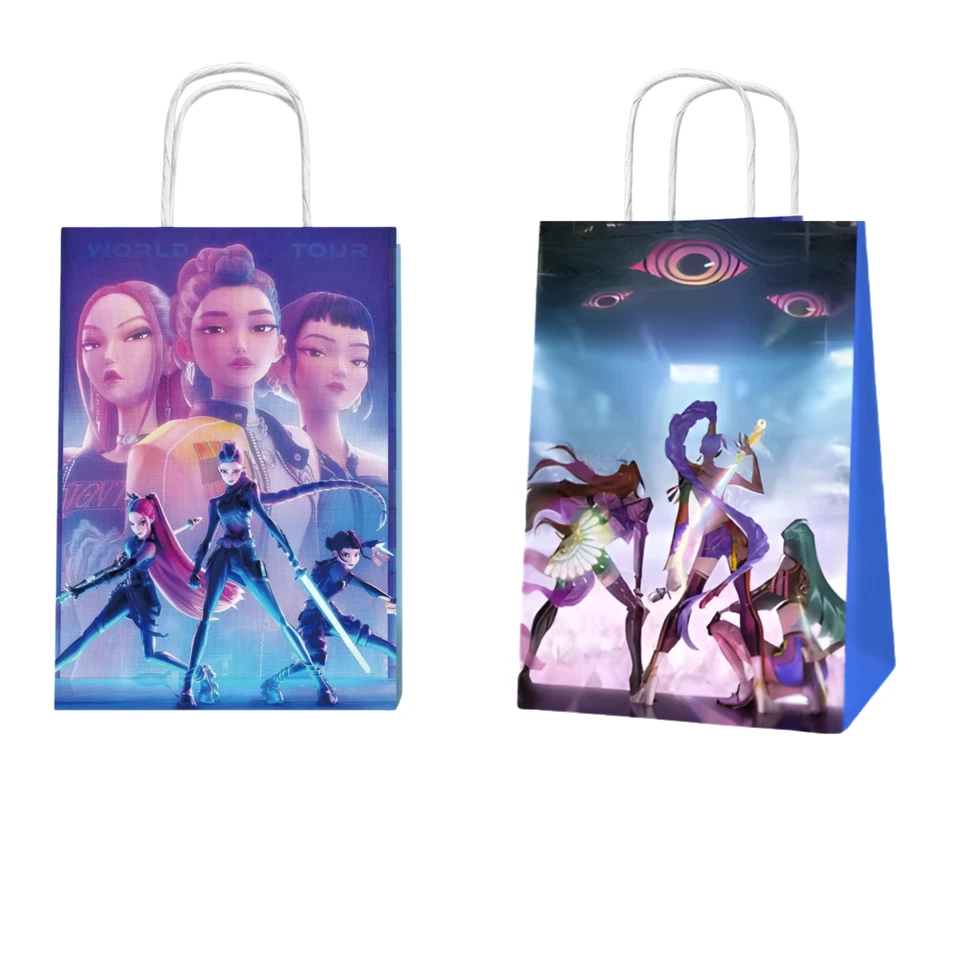 K-Pop Cazadores de Demonios Temática Fiesta Decoración Bolsas de Artículos 12 un./juego Foto 3 de 4