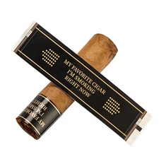 Galiner Travel Vintage Accessories Cigar Label Proof Black 20pcs Box Gift