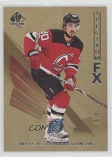 2017-18 SP Authentic Spectrum FX Veterans Bounty Gold 46/50 Marcus Johansson 0ll