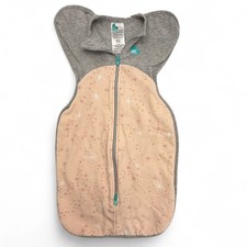 Love To Dream Swaddle Up All Seasons Mild Pink Sleepsack Infant NB Stars Print