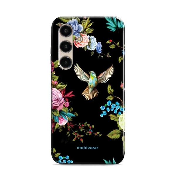 HandyhüLle FüR Galaxy S24 Mobiwear Case Cover SchutzhüLle Etui Nachtkolibri-image