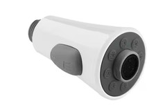 Single Handle Pull Down Kitchen Faucet Spray Head Replacement in White