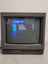 Sony Trinitron PVM-14L1 14" CRT Color Video Monitor used tested 6208341