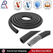 Nitrile Rubber (NBR) EFI Fuel Injection Push On Hose Gas Line 5/32" 1/4" 5/16" 