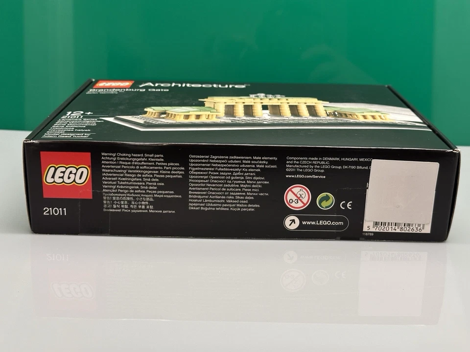 LEGO Architecture Brandenburg Gate Set 21011 From 2011 With 363 Pieces NEW - Image 3 of 4