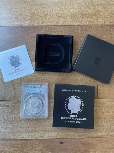 2021 CC Privy Morgan Silver Dollar PCGS MS70 First Strike Carson City