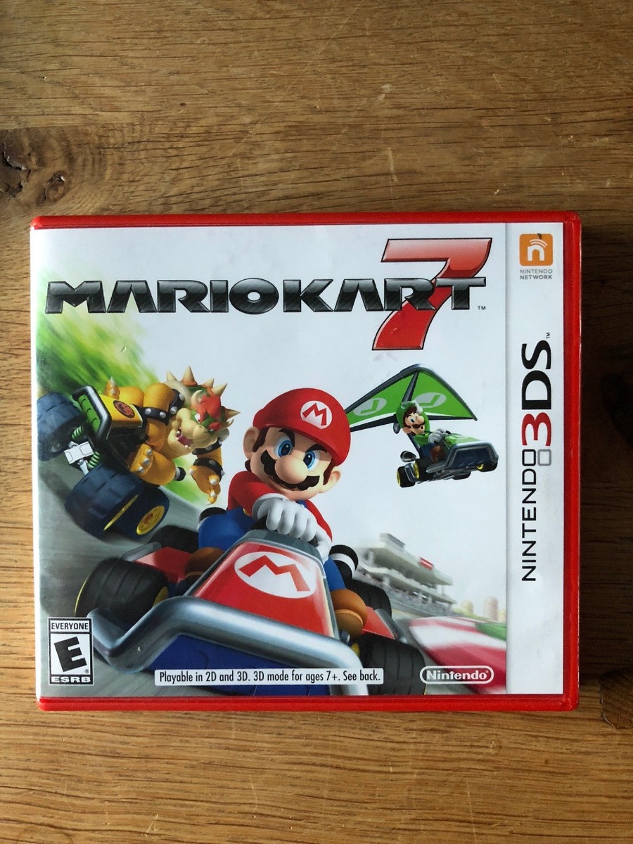 Official Authentic Mario Kart DS Red Case Very Good Condition