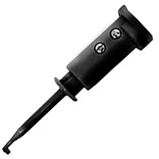 E-Z-Hook Mini-Hook with Banana Jack in Plunger, Black (8036BLK)