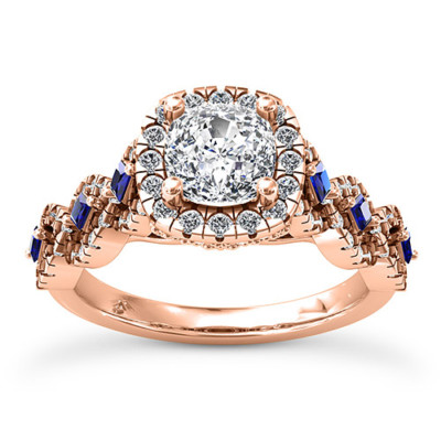 Halo Pave 1 56 Carat Vs2 G Cushion Cut Diamond Engagement Ring