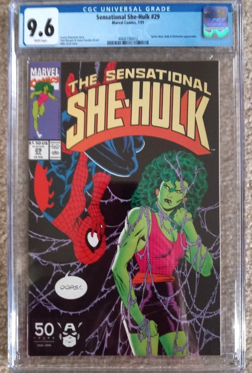 The Sensational She-Hulk #29  Marvel comics artists, Shehulk, Marvel  comics covers