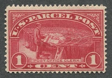 US Parcel Post Stamp # Q1-Q2 Mint OG H