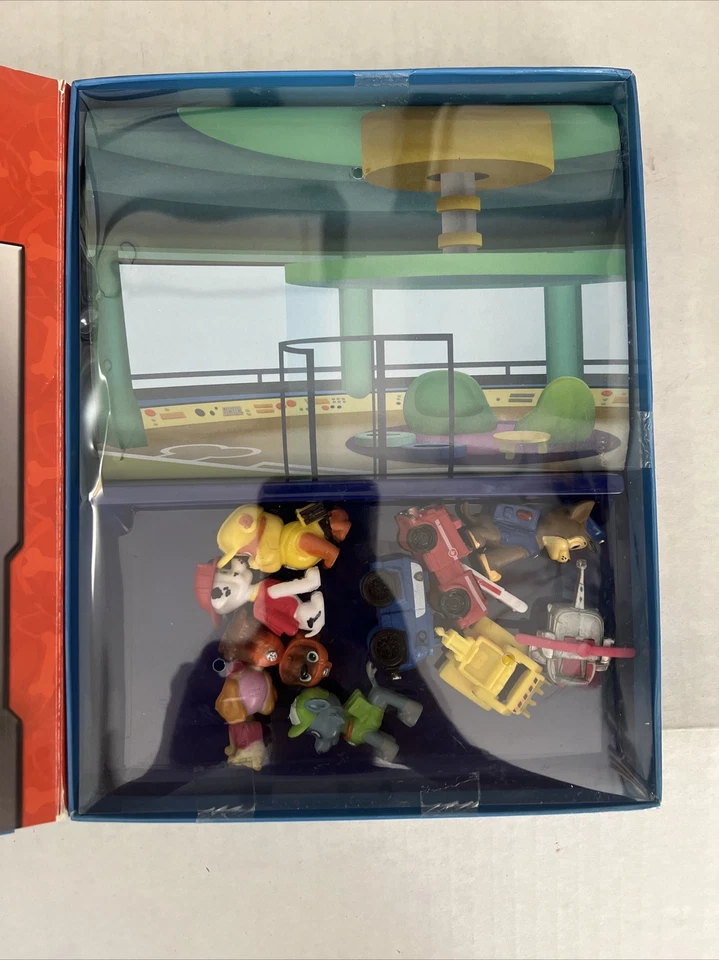 Paw Patrol Nickelodeon My Busy Book Hardcover figurines & playmat, NWOT Ages 3+ - Image 3 of 3