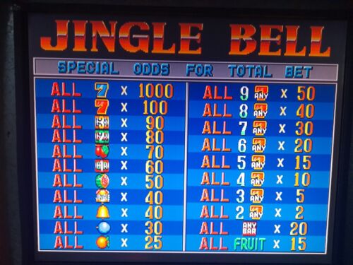 Jingle Bell NO JAMMA ORIGINAL 8LINE ARCADE PCB By IGS - Picture 3 of 10