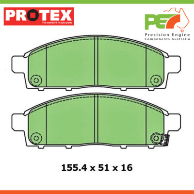 New PROTEX Ultra DISC BRAKE PAD SET For MITSUBISHI TRITON 2.4 D [KK1T] 2.4L
