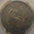 1861-O Seated Liberty Half 50c PCGS Certified XF40 Popular Civil War Date