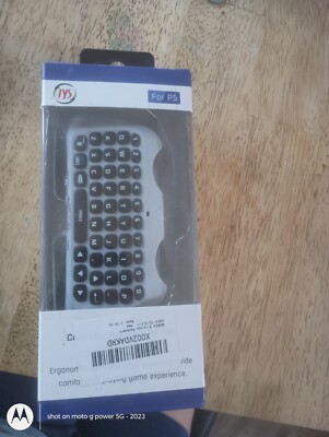 Wireless Keyboard for PS5 Controller, Bluetooth 3.0 Mini Chatpad Message Game US