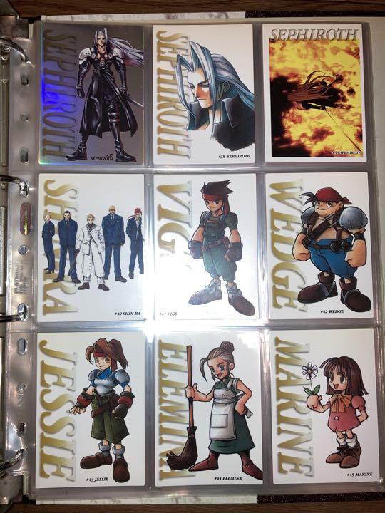 Bandai Final Fantasy VII 7 Trading Card Carddass Masters Bandai Final Fantasy VII 7 Trading Card Carddass Masters