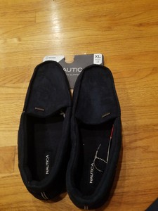 nautica moccasin slippers