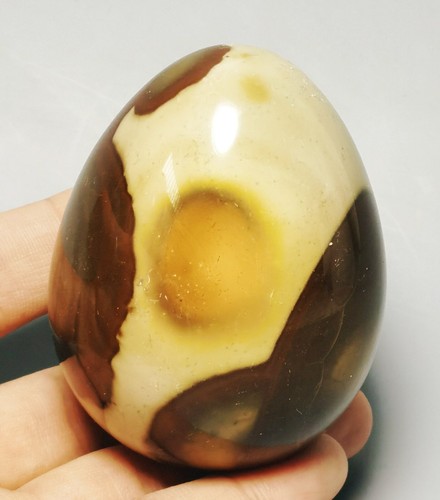 Raw NATURAL POLYCHROME JASPER QUARTZ Geode CRYSTAL Egg HEALING - Picture 10 of 10