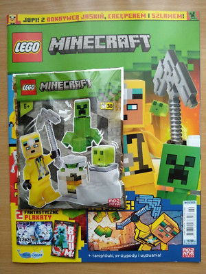 LEGO MINECRAFT 2/2023 CAVE EXPLORER, CREEPER & SLIME/ limited edition minifigure