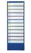 Teachers Helper Carson-Dellosa Deluxe Scheduling Pocket Chart
