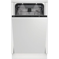 Beko BDIS38040Q HygieneIntense™ Dishwasher Slimline 45cm 10 Place Black C