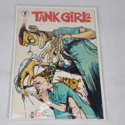 Tank Girl 2 #1 Dark Horse 1993 V2 VF Mini Series Jamie Hewlett