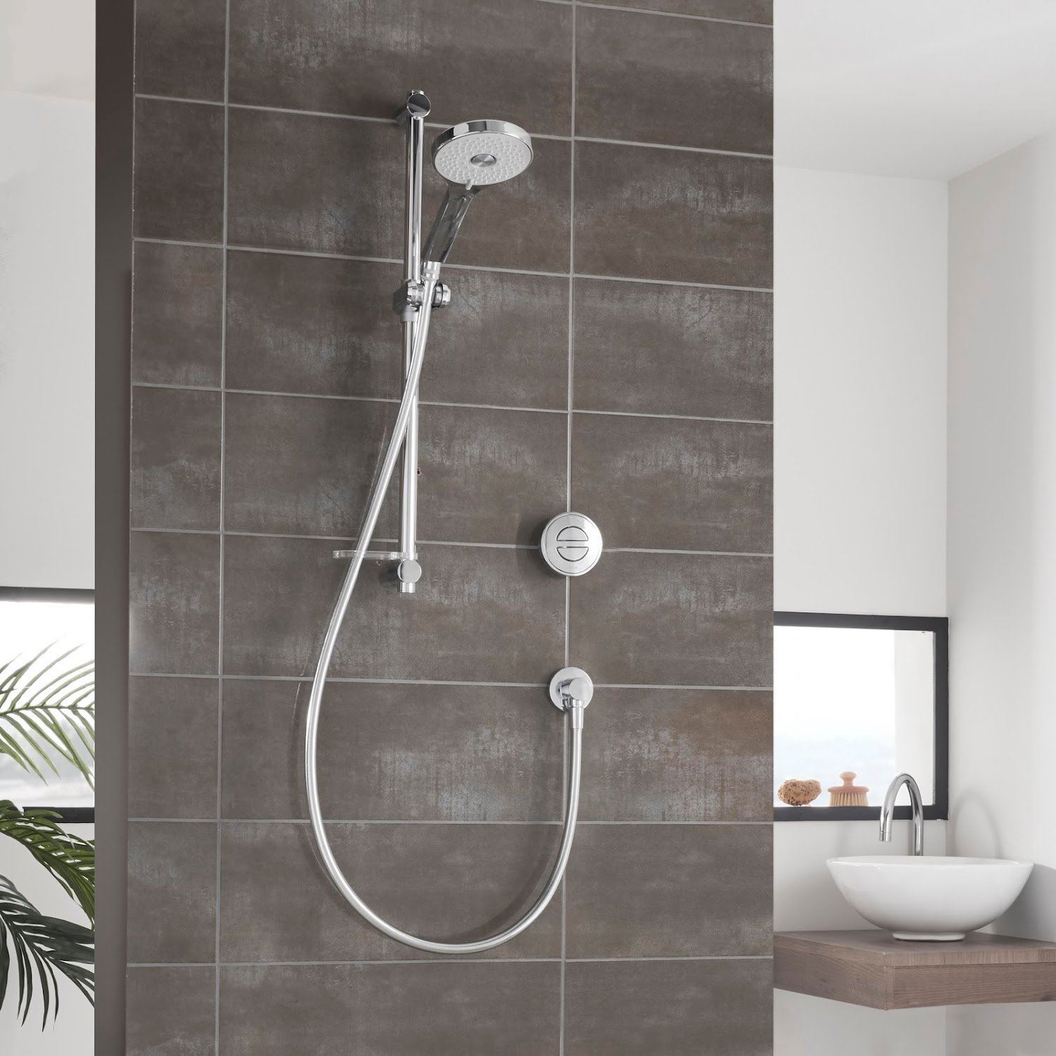 Aqualisa Unity Q Thermostatic Smart Shower Conc/Adjustable Head HP 