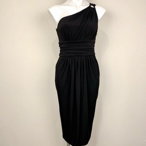 maggy london one shoulder dress