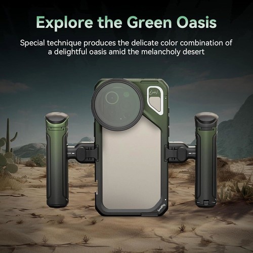 SmallRig x Brandon Li Mobile Video Handheld Kit W/ Filter for iPhone 15 Pro Max - 第 2/7 張圖片