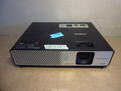 HITACHI MPJ1 XGA Lamp Based Beamer Projector LCD - 69 HOURS - EXCLUDING REMOTE