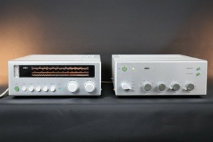 Braun Stereo Amplifier Csv 250 And Tuner Ce 500 Nice Vintage Set Ebay