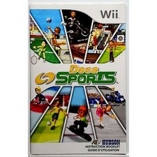 Manual Only Deca Sports - Nintendo Wii Pristine Authentic Instruction Booklet